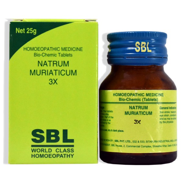 NATRUM MURIATICUM 3x